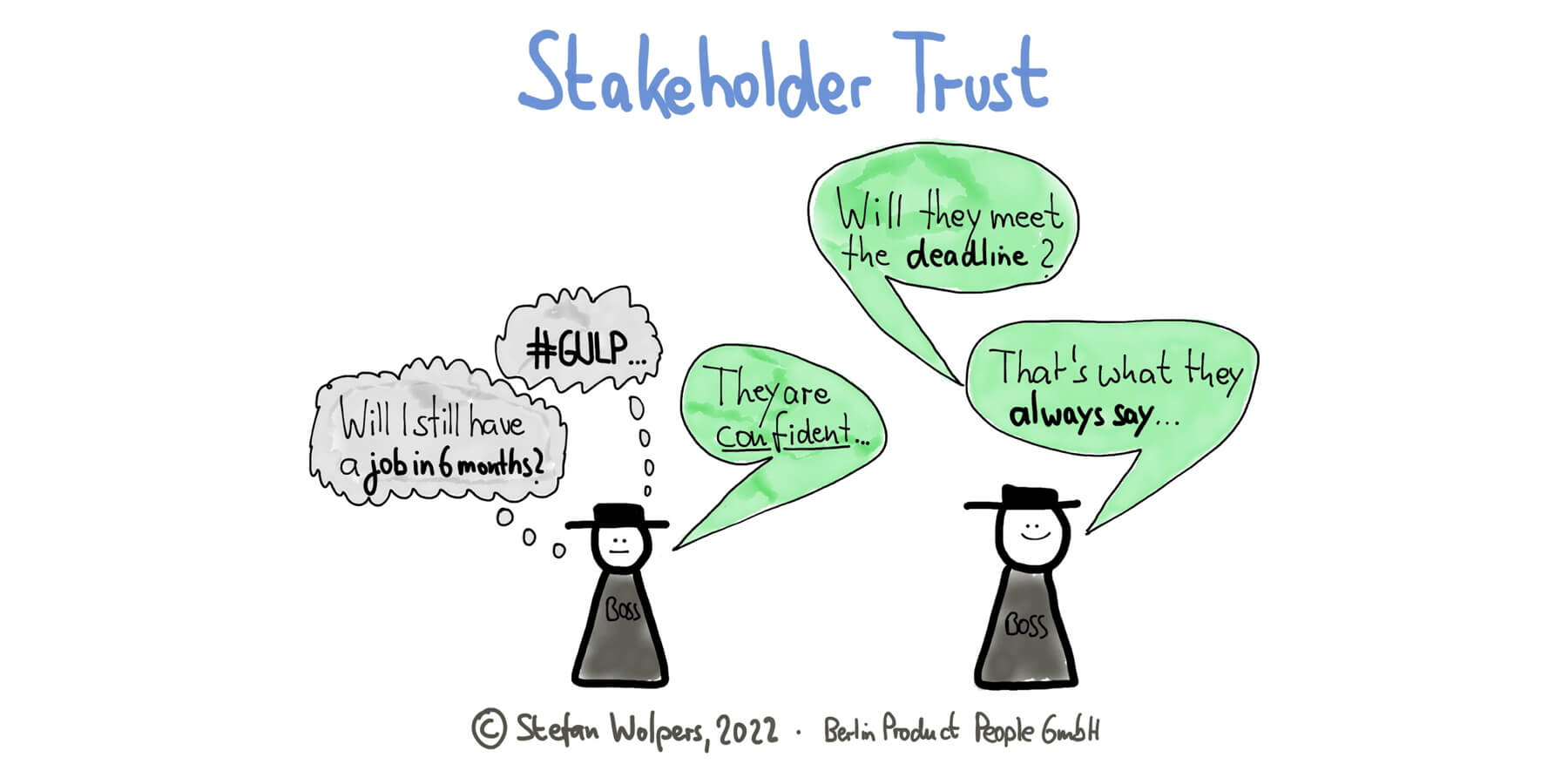 Stakeholder-Vertrauen — Scrum Master Survival Guide — Berlin Product People GmbH