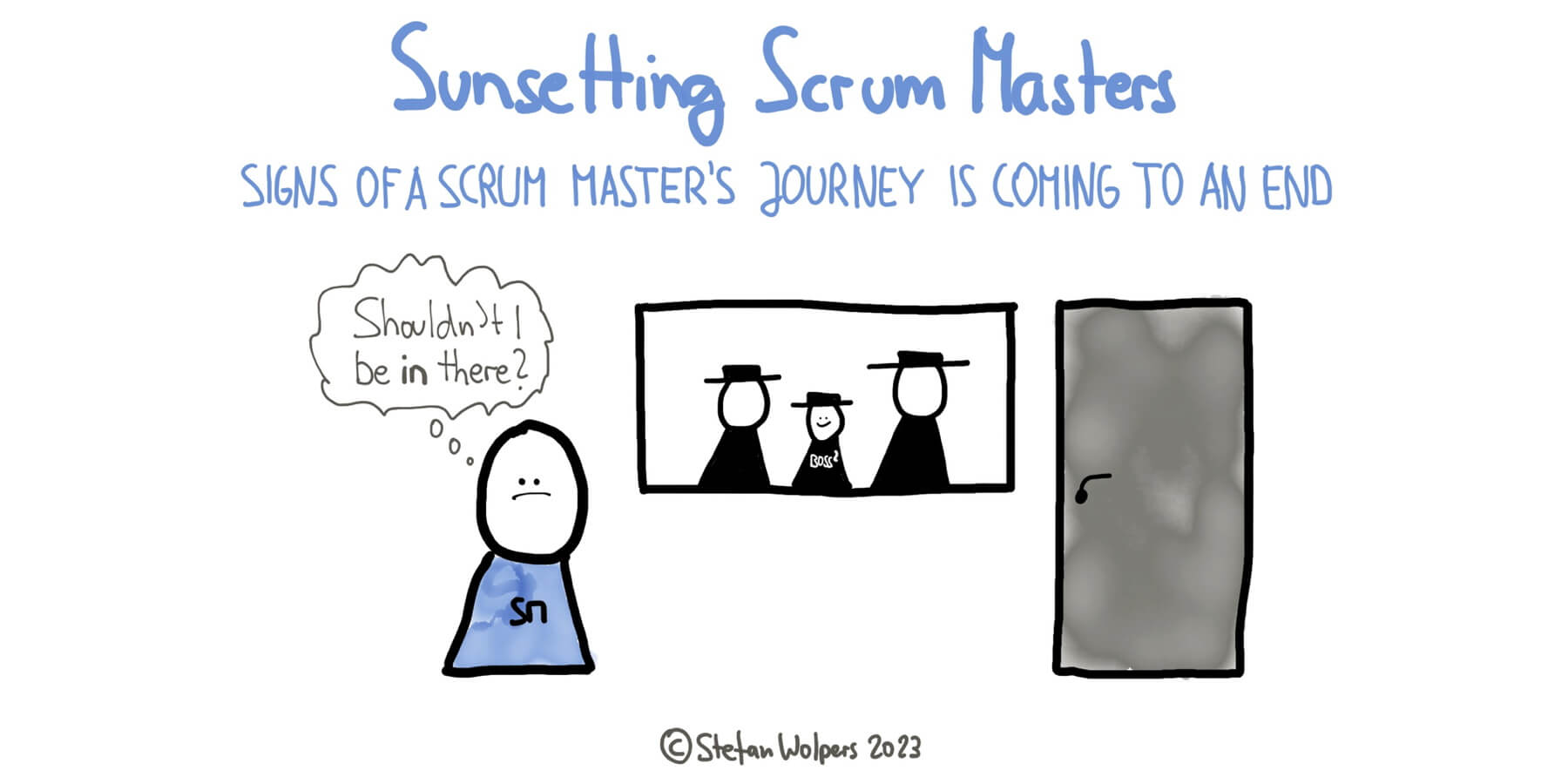 Sunsetting Scrum Masters: Signs that a Scrum Master's journey is coming to a close. Learn how to detect them! — Berlin-Product-People.com