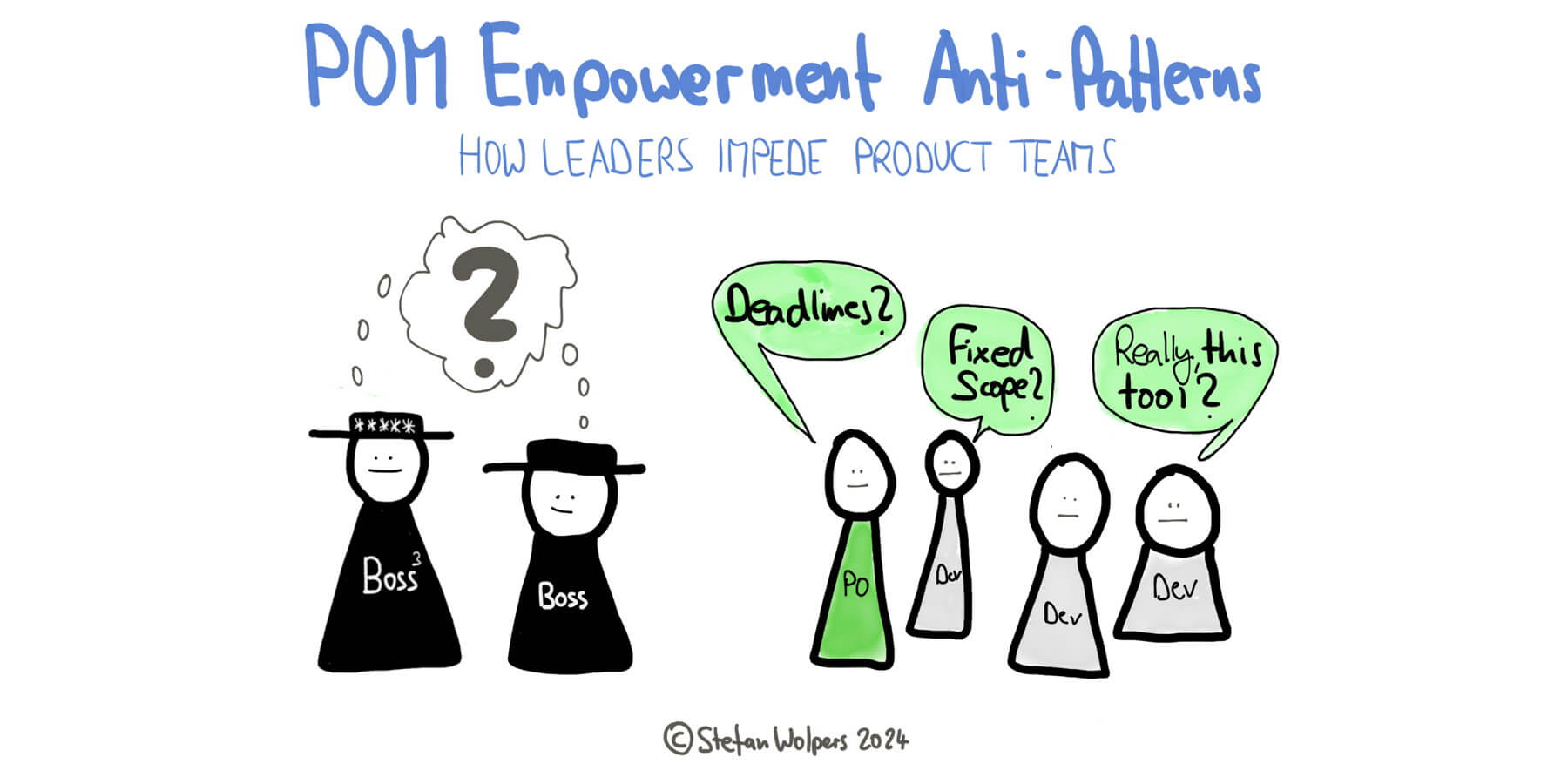 Product Team Empowerment Anti-Patterns — Berlin-Product-People.com