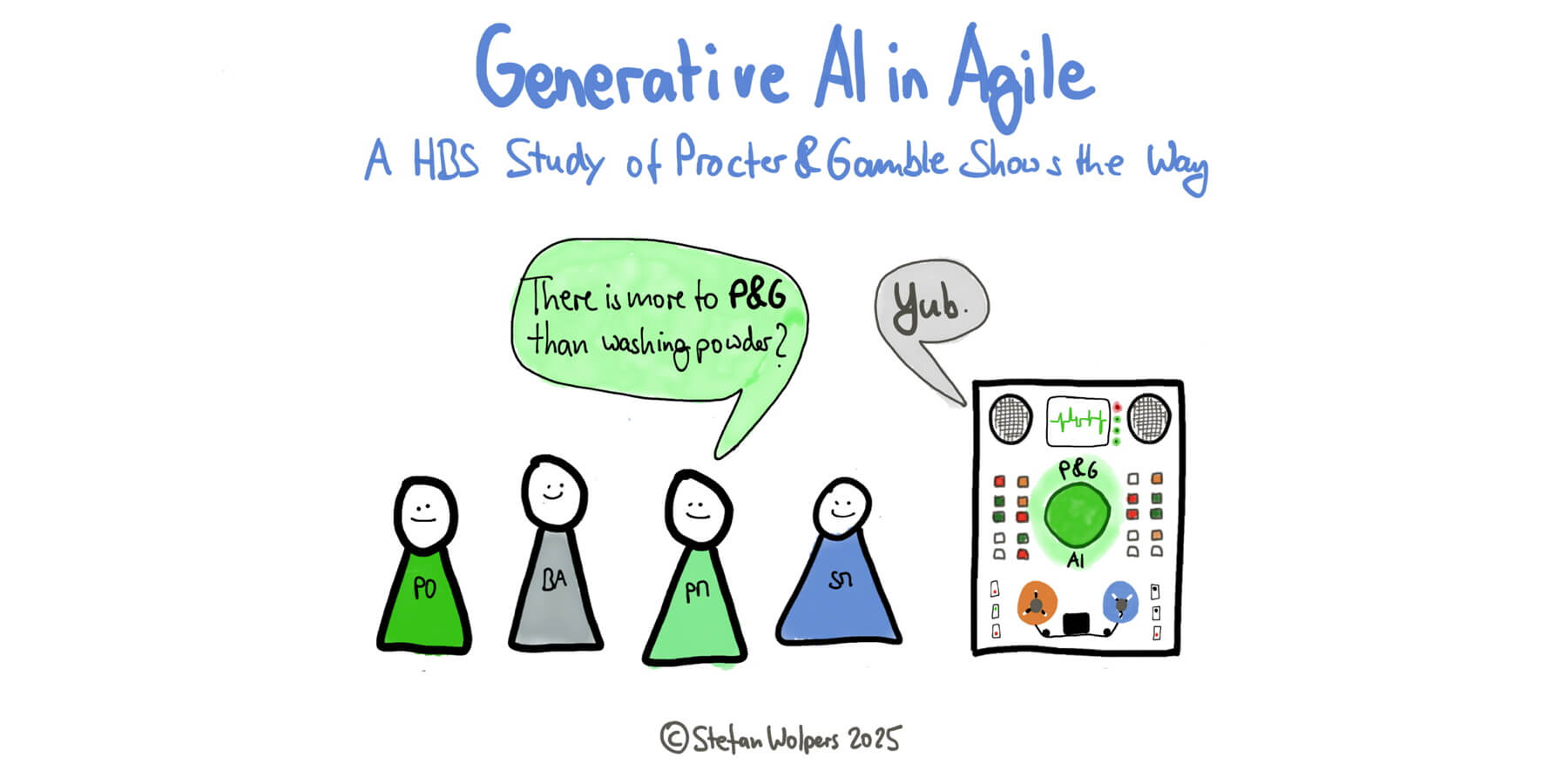 Generative AI in Agile: A Strategic Career Decision — A Harvard Study of Procter & Gamble Shows the Way — Berlin-Product-People.com