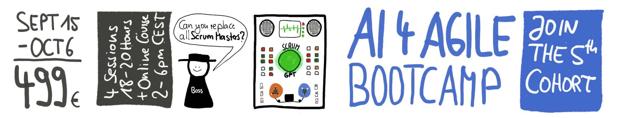 AI for Agile BootCamp Cohort #5 — September 15 to October 6, 2025 — Berlin-Product-People.com